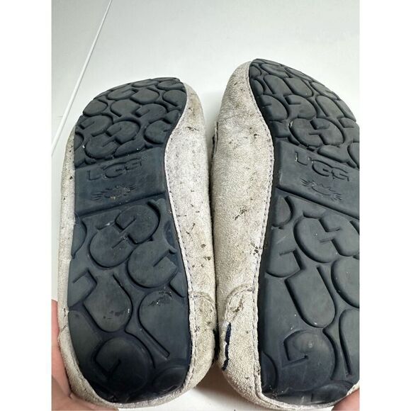 Ugg Ansley Light Grey Slippers Women’s Size 7 US /24 Japan See Description - Picture 4 of 11